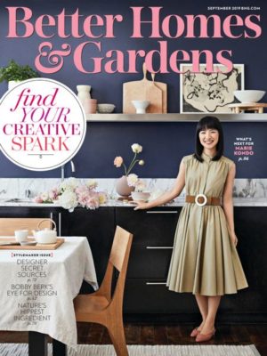 Better Homes and Gardens Sept 2019 Cover