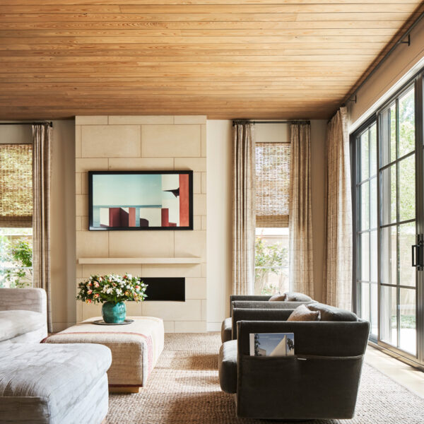 Future Perfect family room by Jean Liu Design