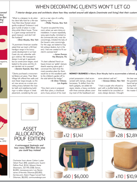 The Wall Street Journal The Wall Street Journal Article working around objects featuring Jean Liu Design