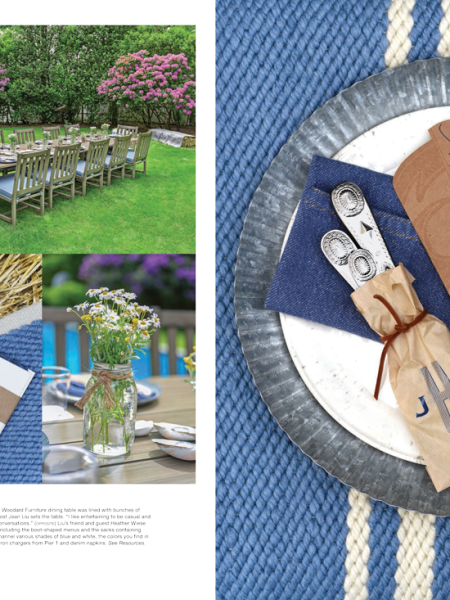 Lone Star State of Mind courtesy of Hamptons Cottages and Gardens and <a href="http://www.cottages-gardens.com/Hamptons-Cottages-Gardens/August-1-2018/Texas-Themed-Party-Hamptons/">cottagesgardens.com</a> HC&G Backyard Bash down home place settings Jean Liu Design