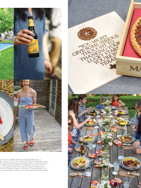 Lone Star State of Mind courtesy of Hamptons Cottages and Gardens and <a href="http://www.cottages-gardens.com/Hamptons-Cottages-Gardens/August-1-2018/Texas-Themed-Party-Hamptons/">cottagesgardens.com</a> HC&G Backyard Bash beer ribs and pecan pie Jean Liu Design