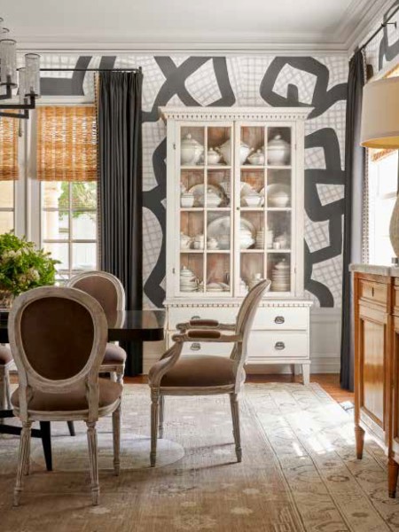 Traditional Home Traditional Home Article Art & Soul Jean Liu's dining room