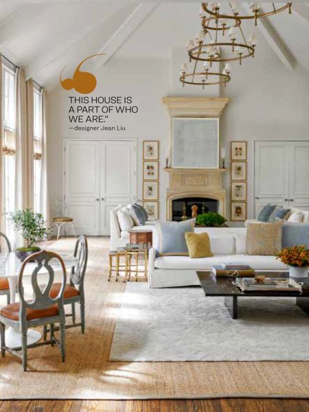 Traditional Home Traditional Home Article Art & Soul Jean Liu's living room