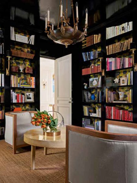 Traditional Home Traditional Home Article Art & Soul exterior views of Jean Liu's library