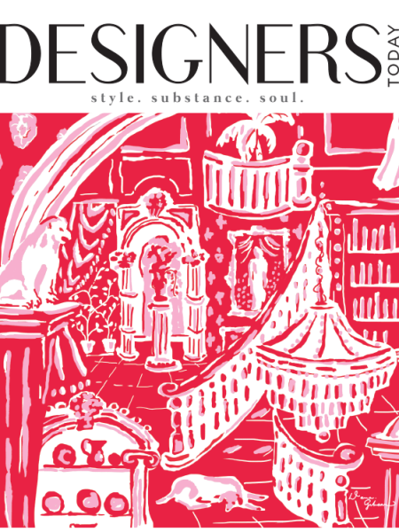 Designers Today Designers Today Cover bright red artwork