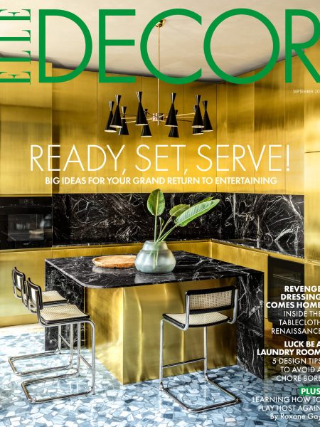 Elle Decor September 2021 cover