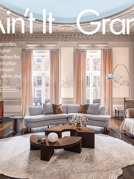 Ain't it Grand Article spread - Elle Decor