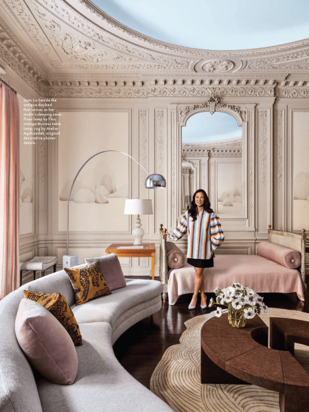 Jean Liu in Ain't it Grand Article - Elle Decor