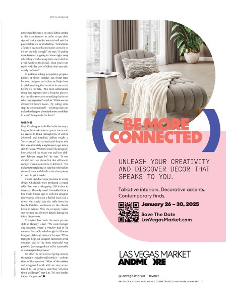 Business of Home Fall 2024 Handbook article screen shot featuring comments from Jean Liu